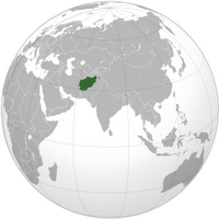 Afghanistan orthographic_projection
