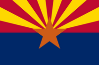 The flag of Arizona