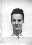 Richard Feynman's ID photo during the Manhattan Project, from Los Alamos National Laboratories